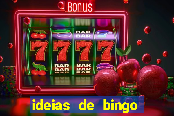 ideias de bingo para o natal